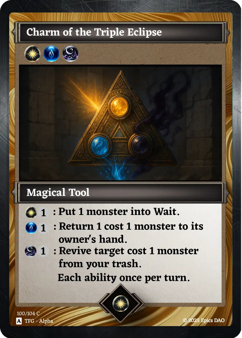 Charm of the Triple Eclipse