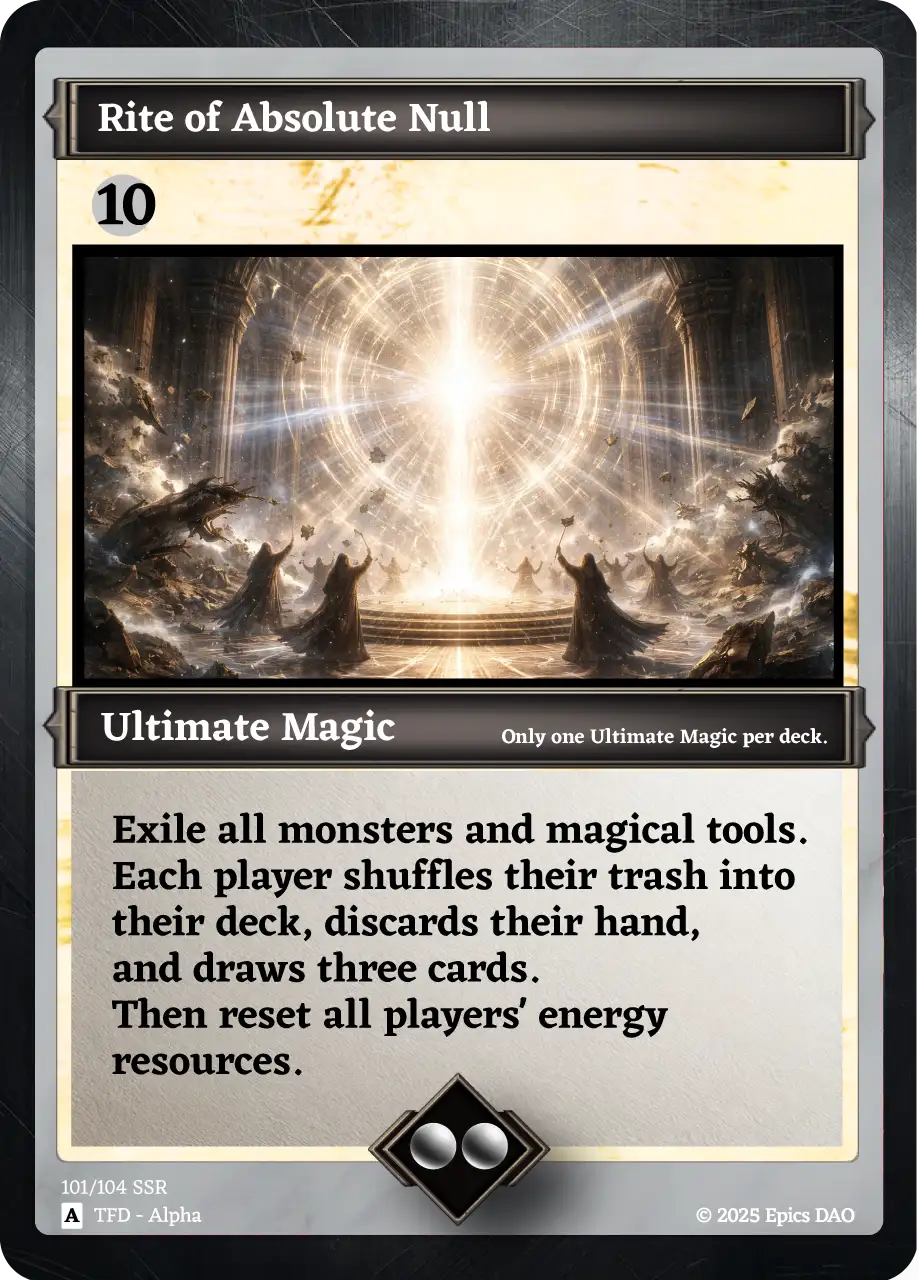 Rite of Absolute Null