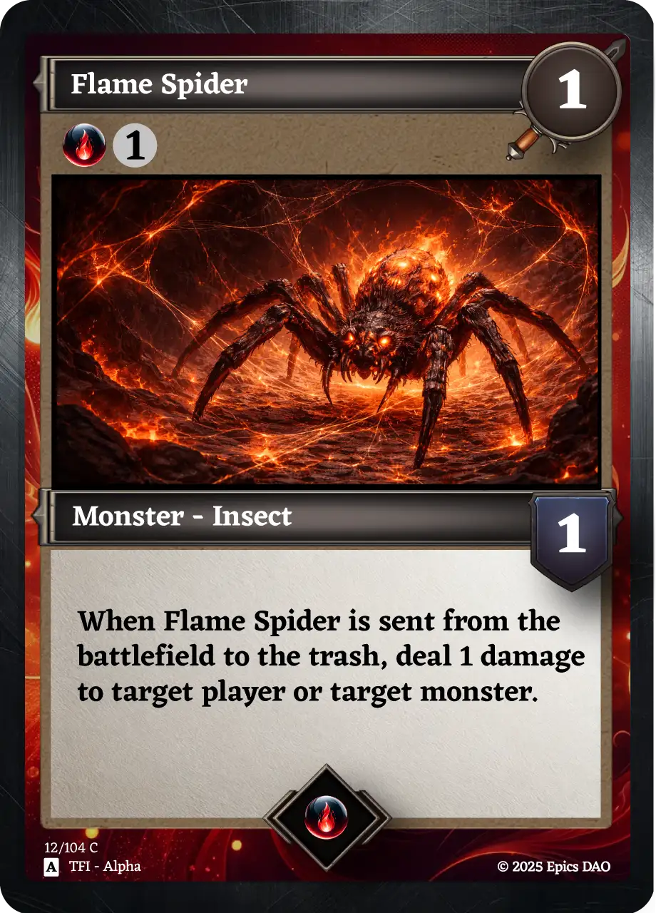 Flame Spider