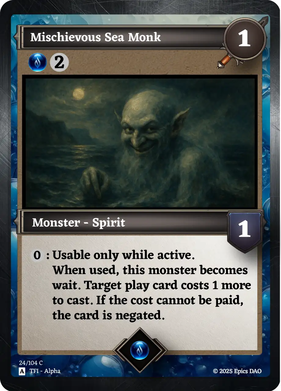 Mischievous Sea Monk