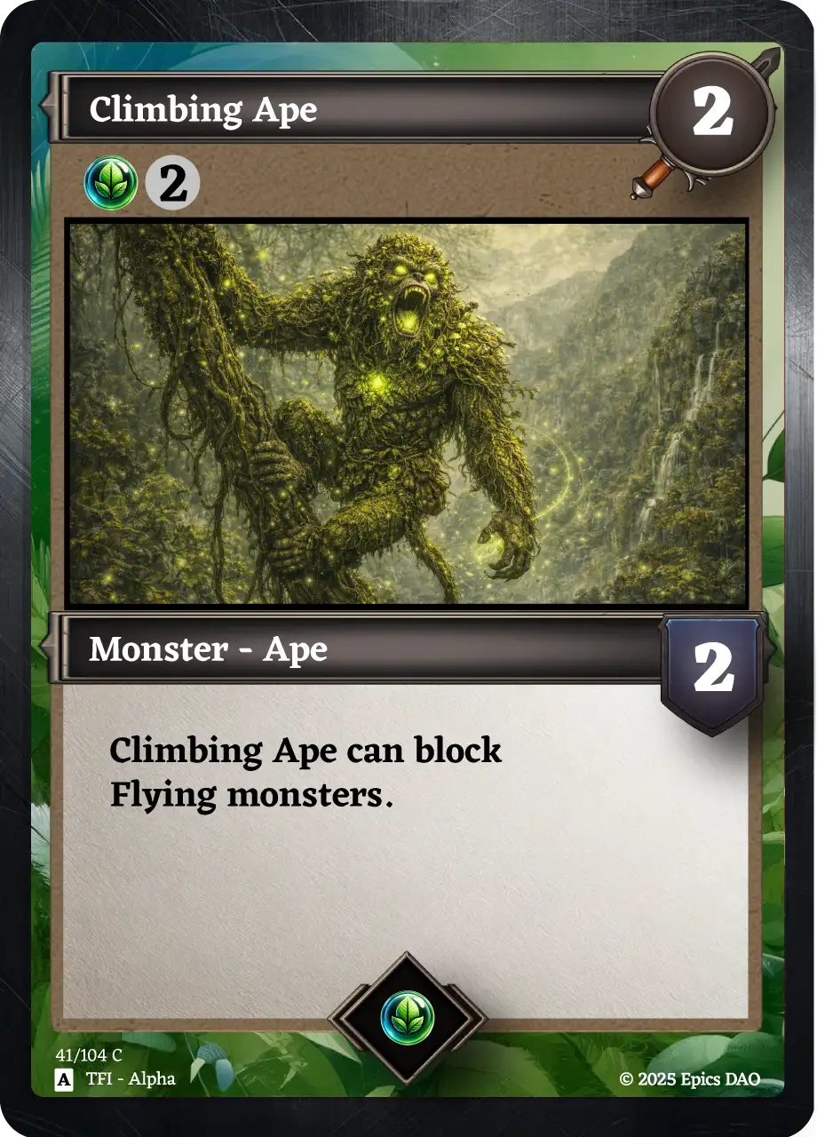 Climbing Ape
