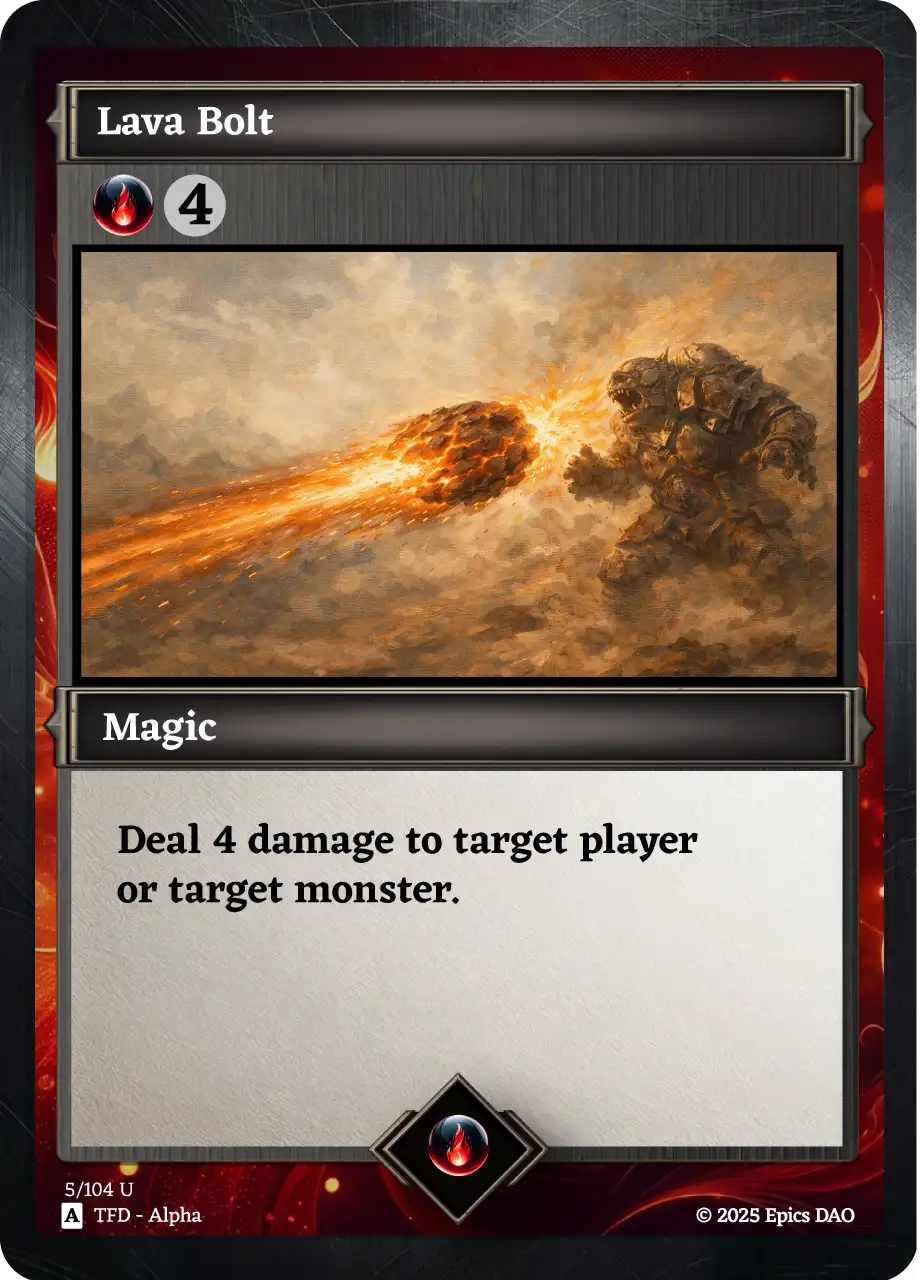 Lava Bolt