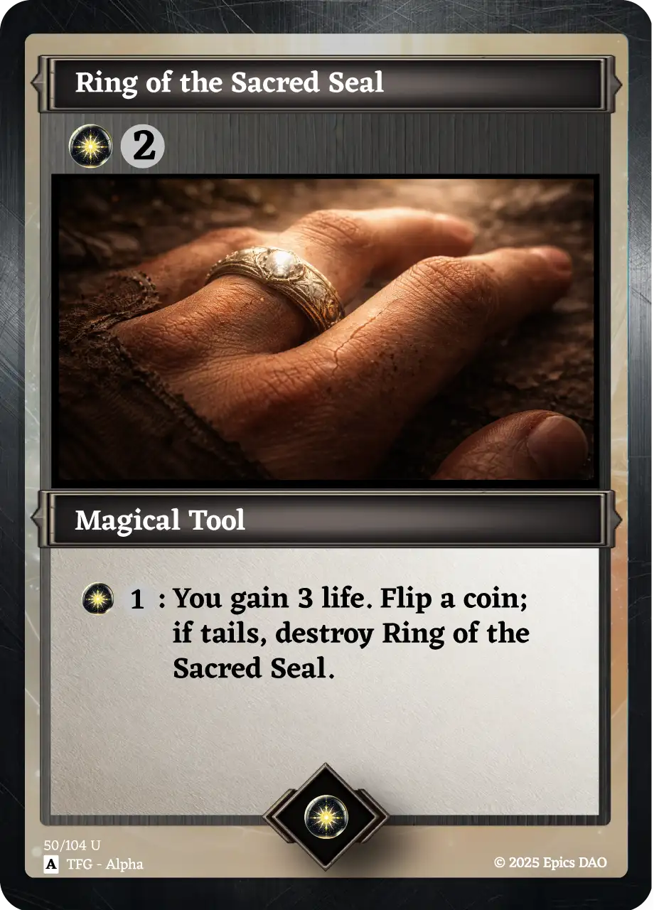 Ring of the Sacred Seal