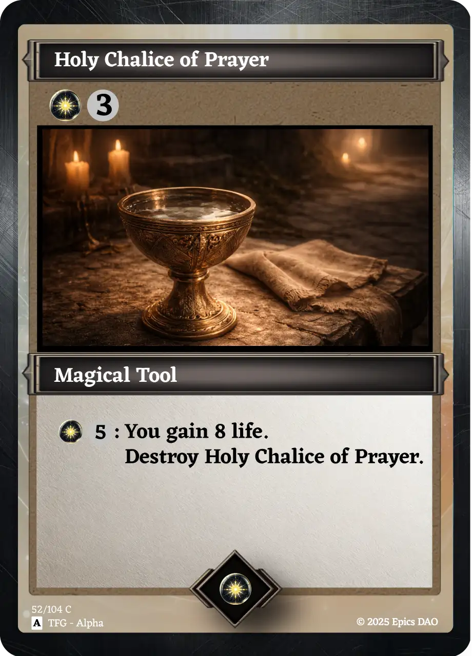 Holy Chalice of Prayer