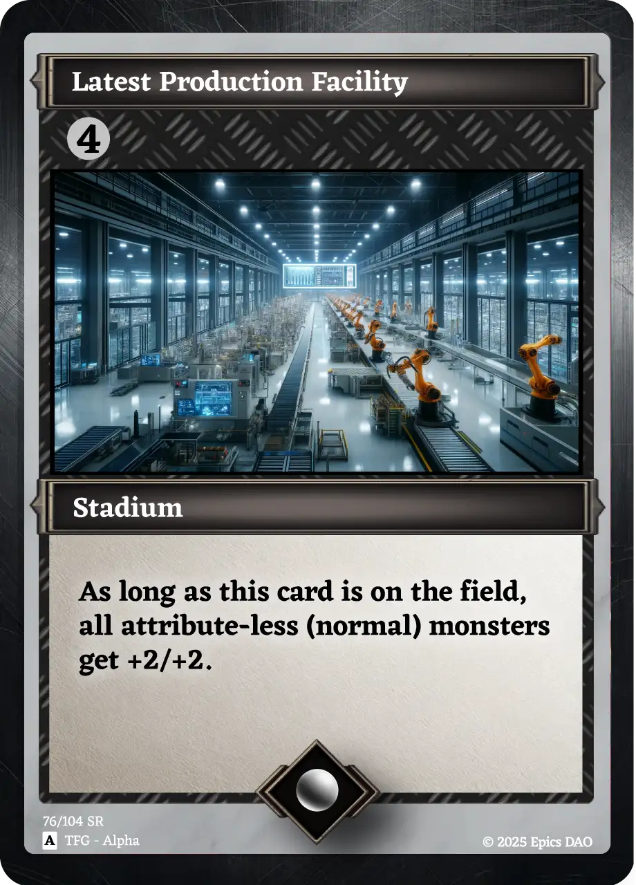 Latest Production Facility