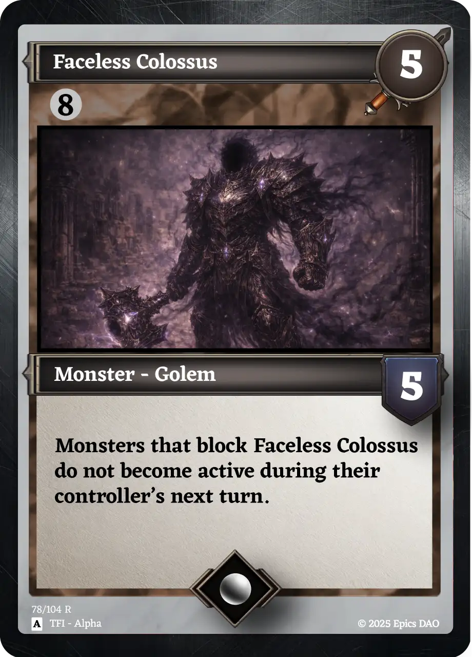 Faceless Colossus