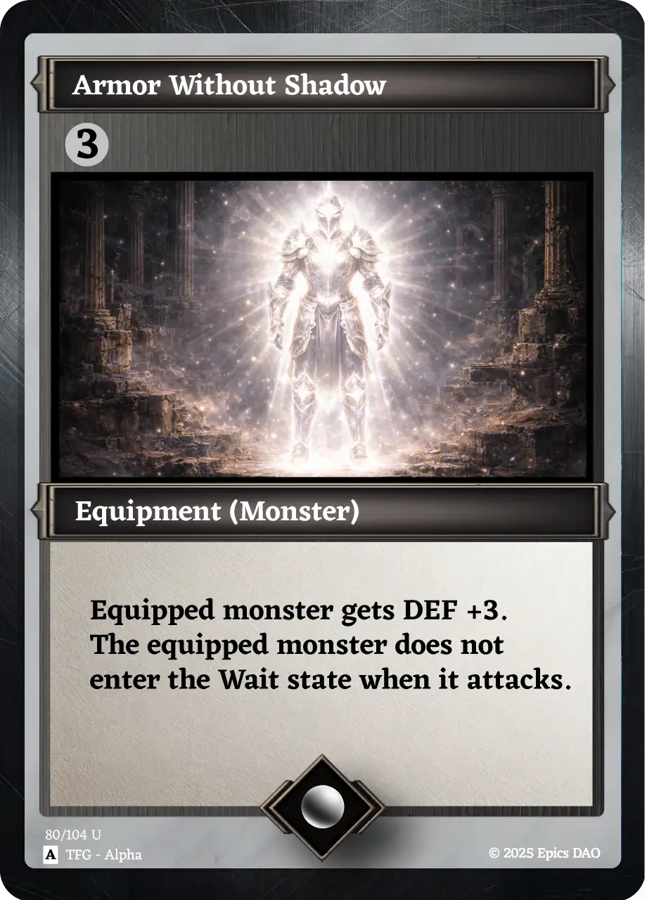 Armor Without Shadow