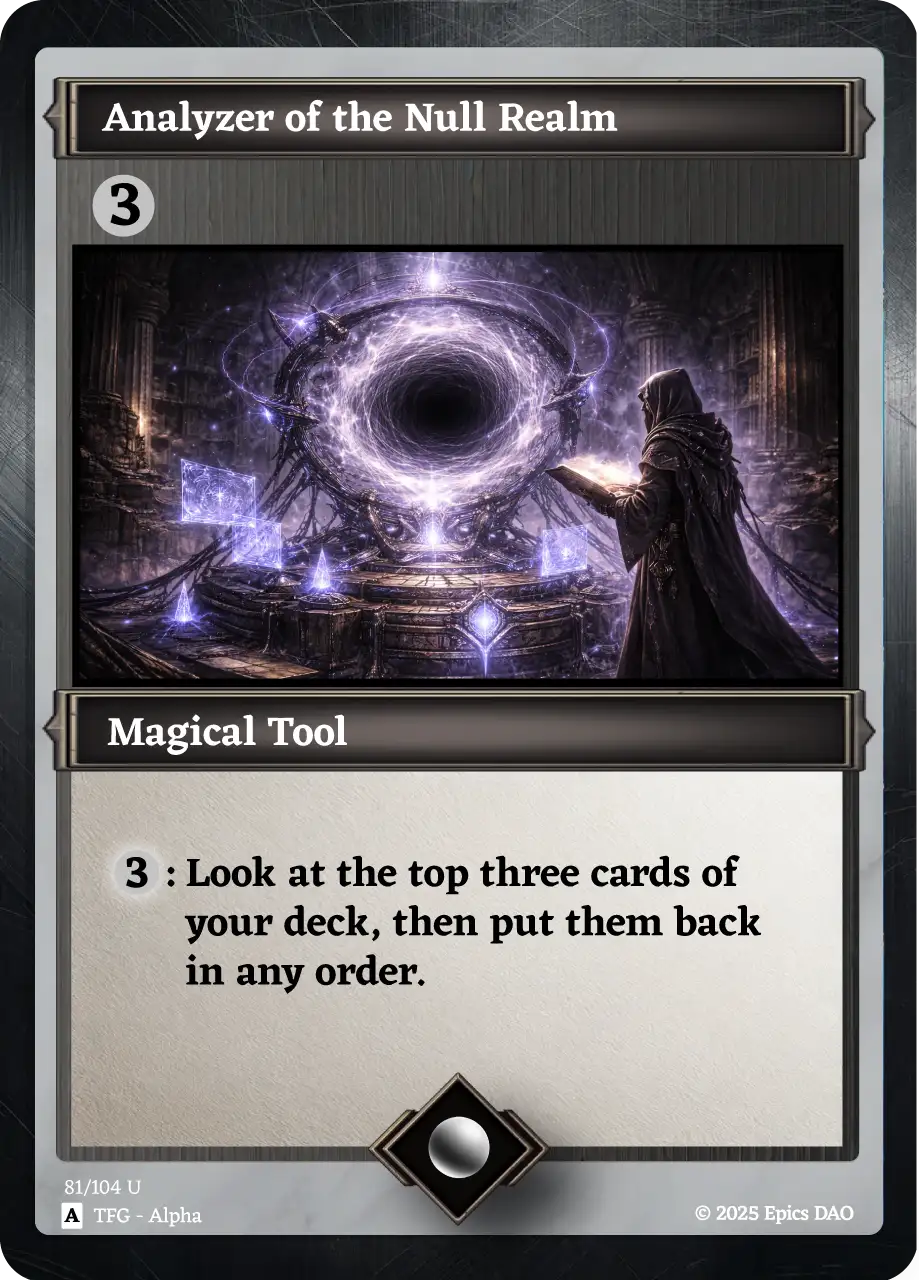 Analyzer of the Null Realm