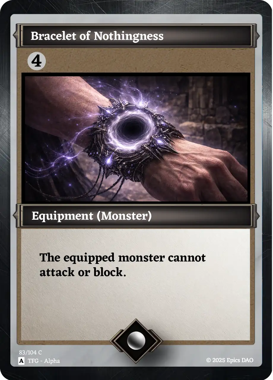 Bracelet of Nothingness