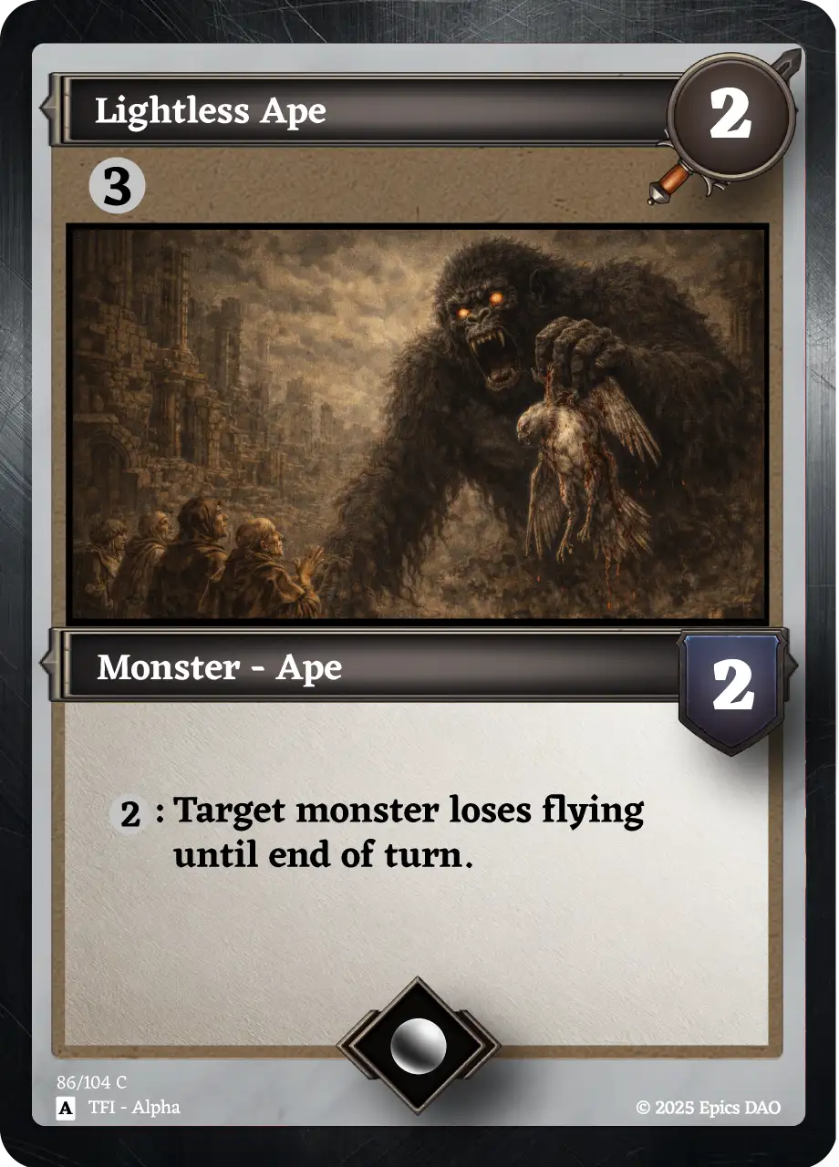 Lightless Ape