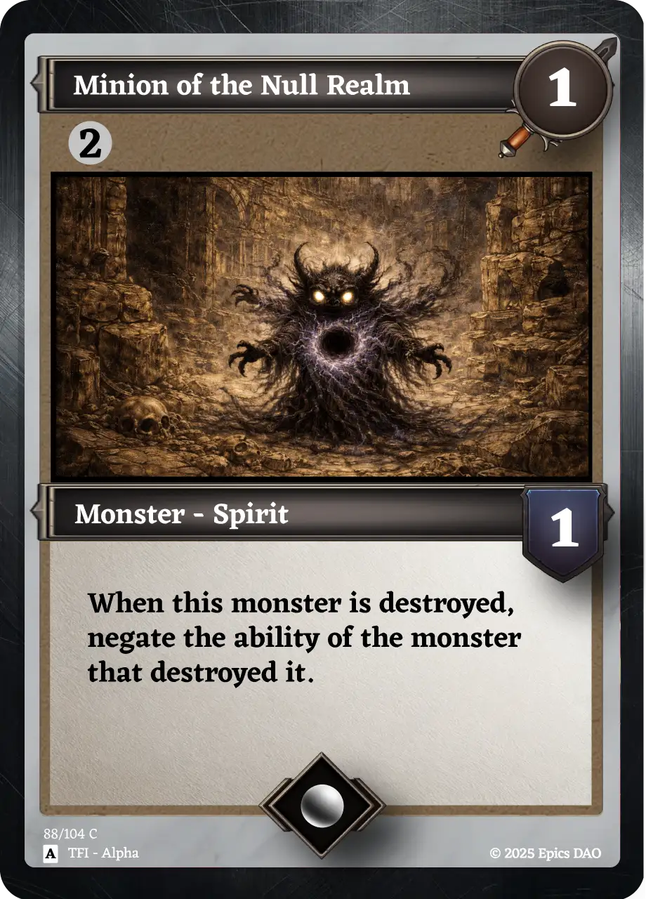 Minion of the Null Realm