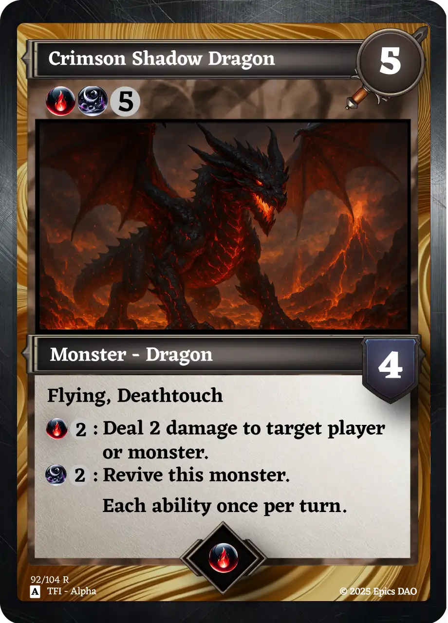 Crimson Shadow Dragon