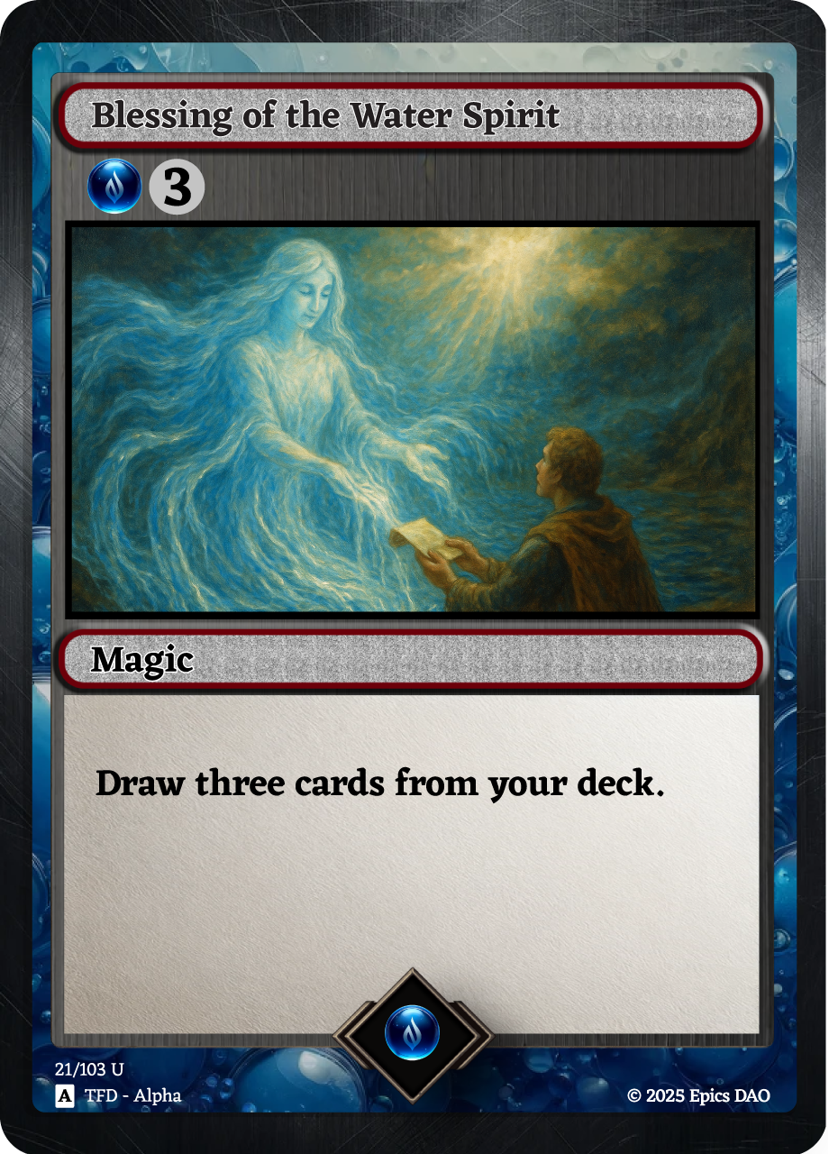 Blessing of the Water Spirit