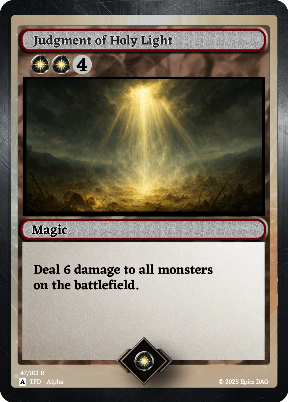 Judgment of Holy Light