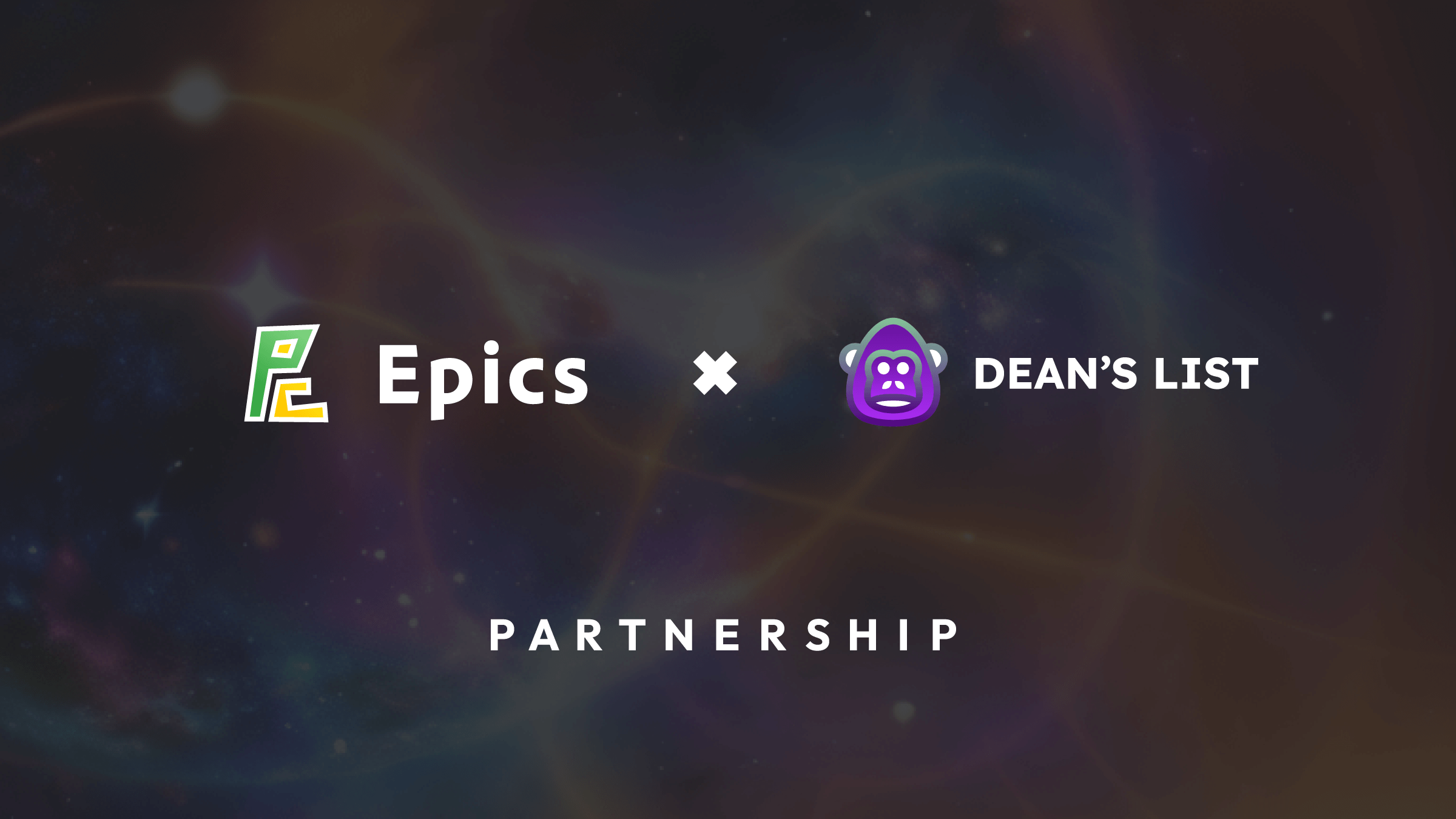 Web3 Feedback Service DAO "Dean's List" made a partnership with Epics DAO