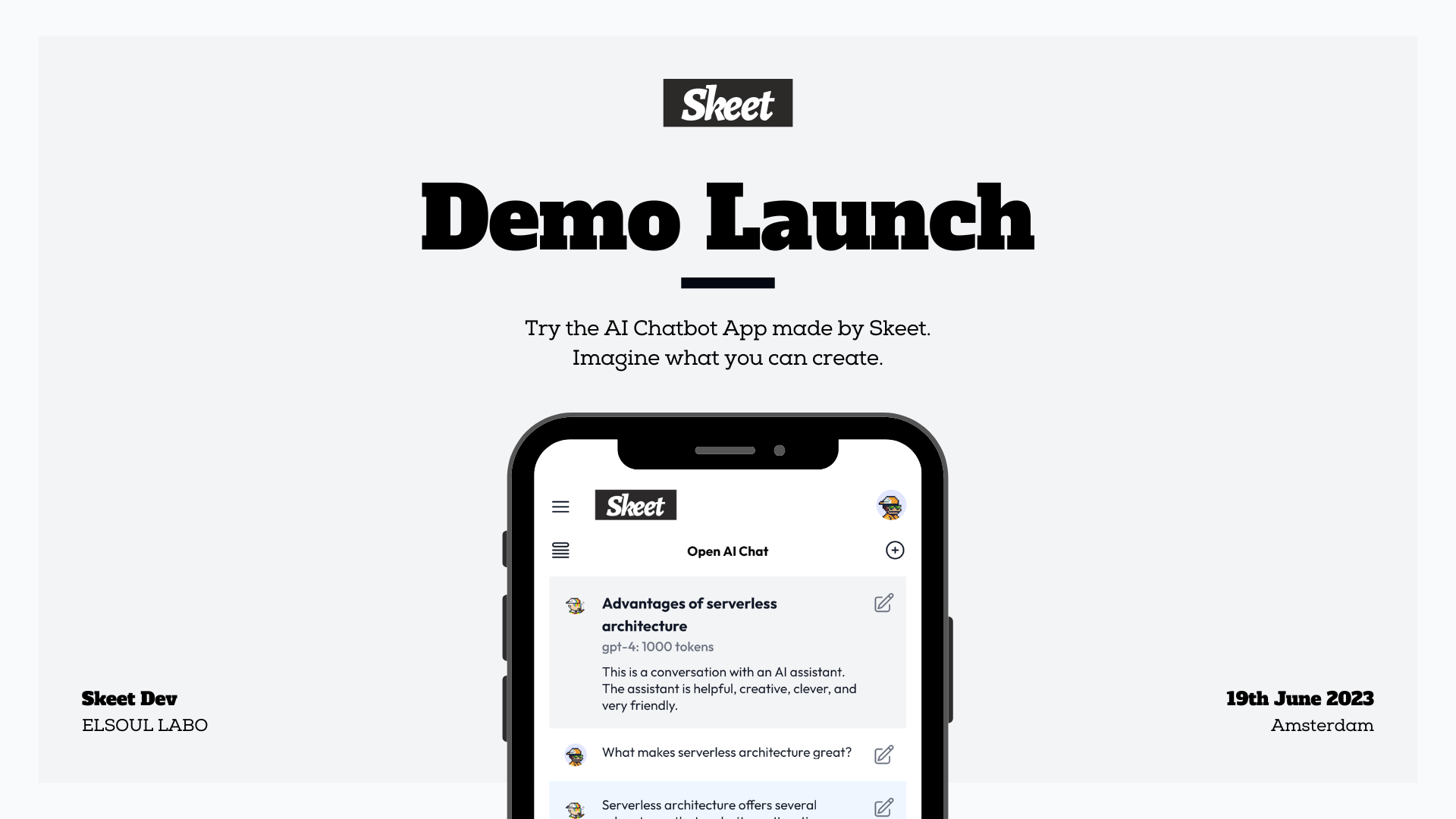 Skeet Demo AI Chat App