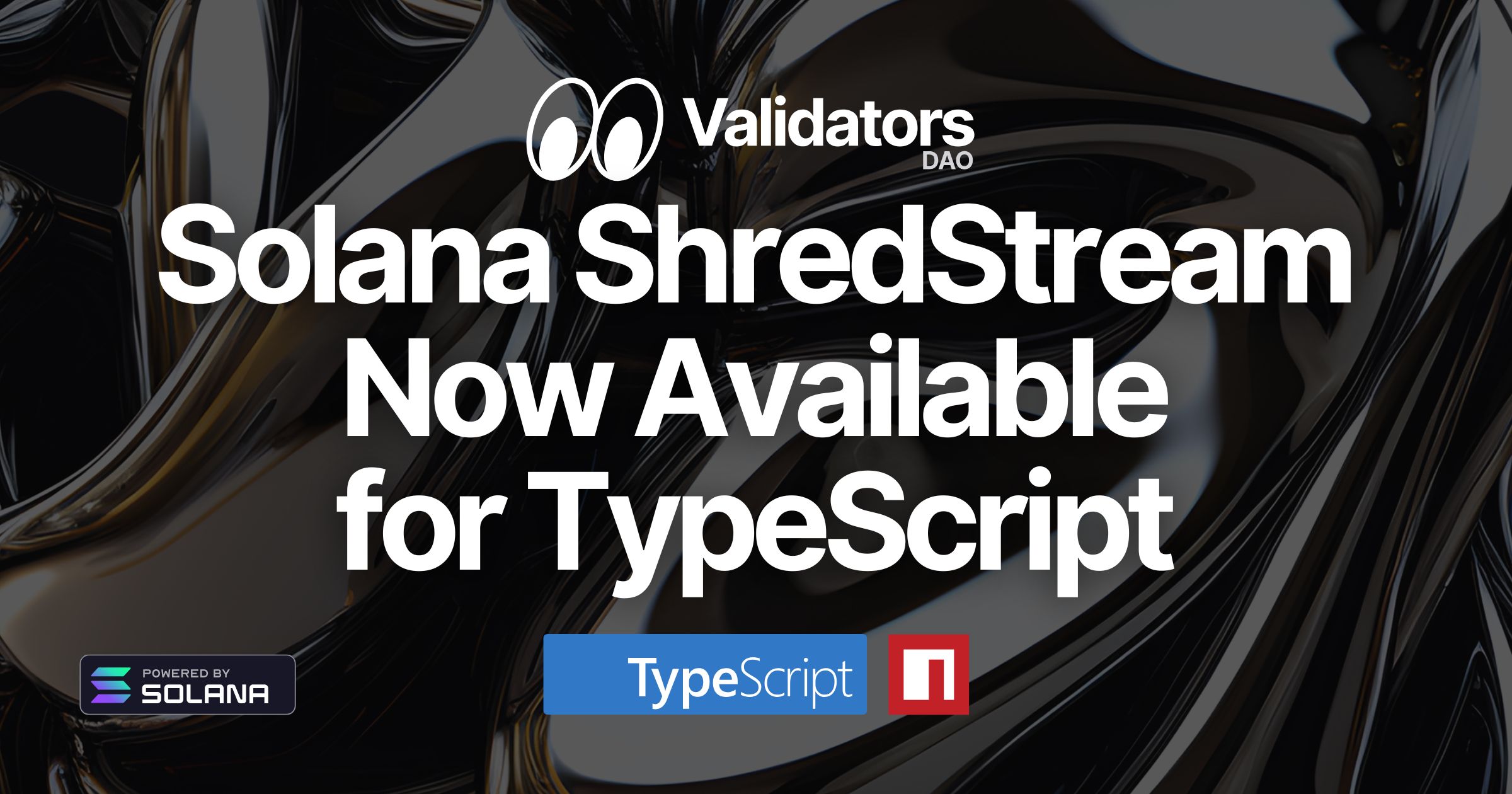 Solana Direct Shreds (ShredStream) Now Available for TypeScript