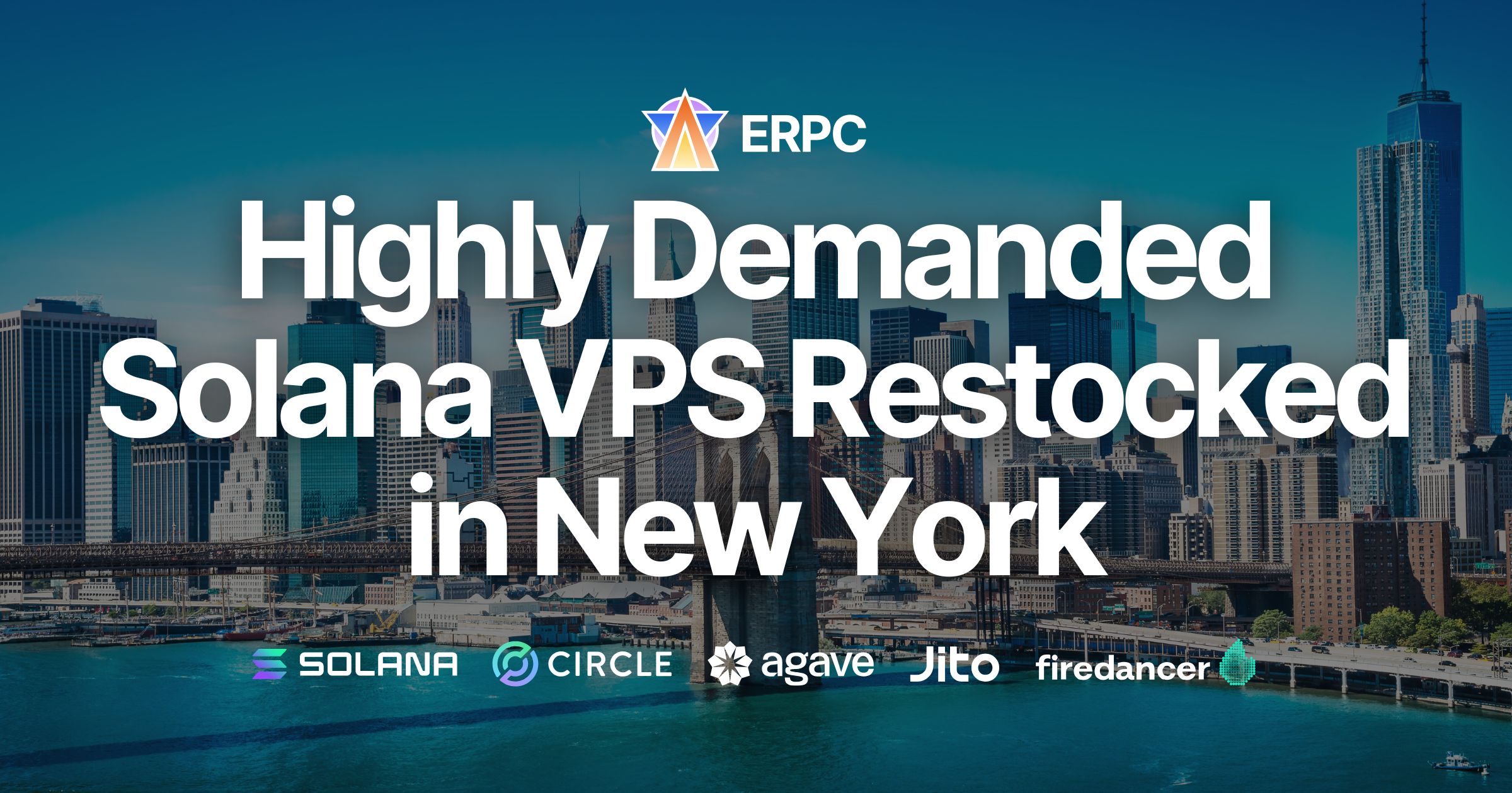Highly Demanded Solana VPS Restocked in Financial Hub New York