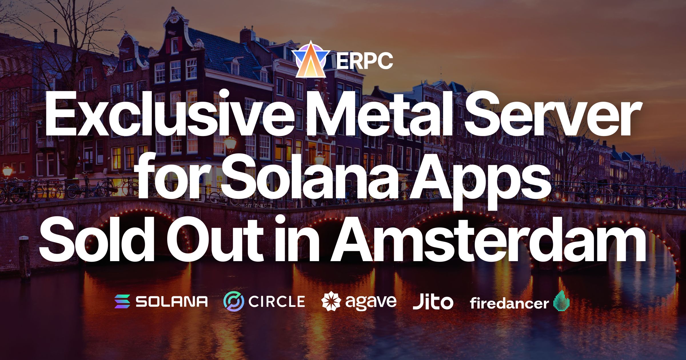 ERPC Amsterdam's Exclusive Dedicated Metal Servers for Solana Apps Sold Out, Ryzen Procurement Intensified