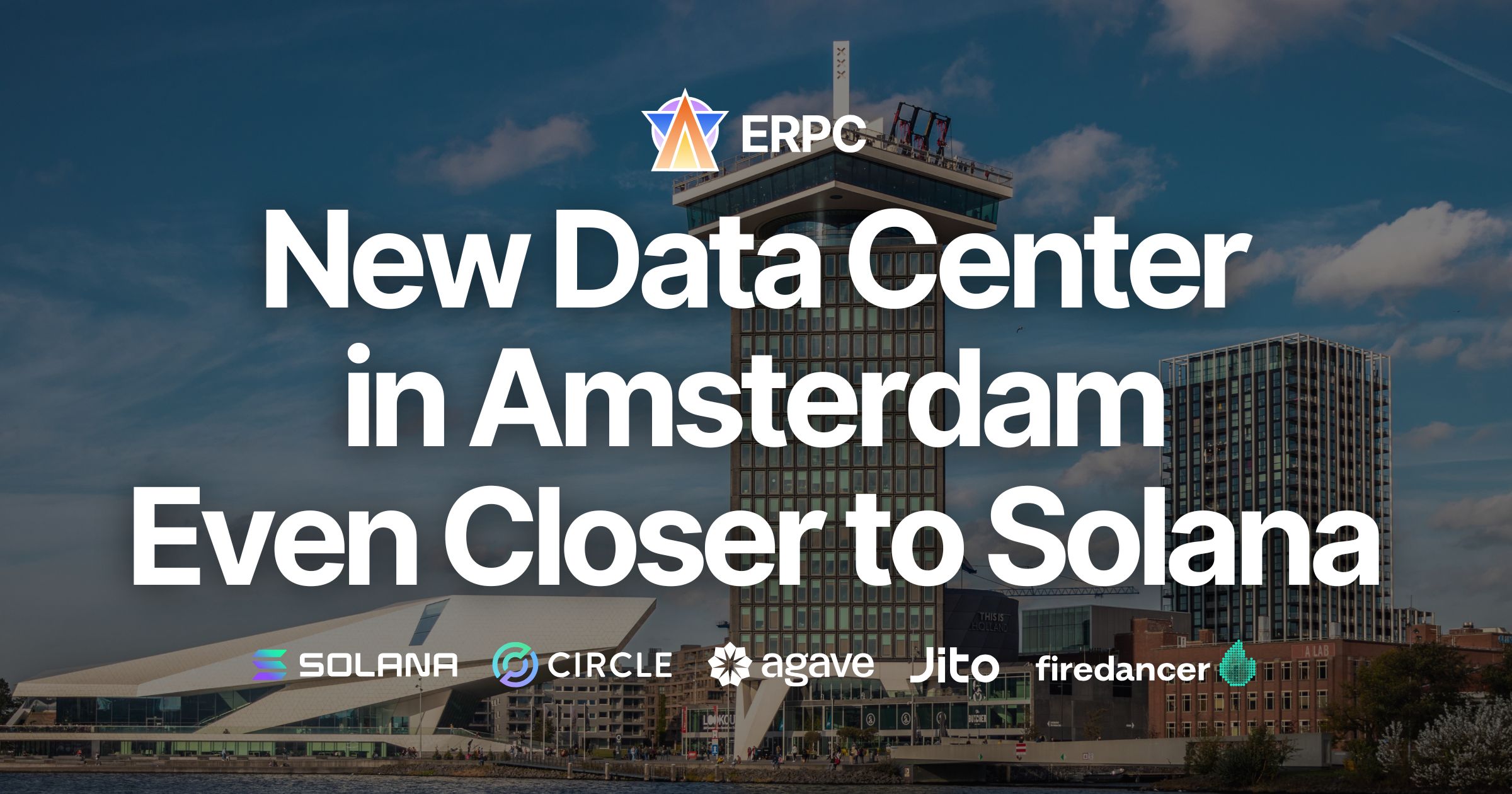 ERPC Opens a New Data Center in Amsterdam. Even Closer to Key Data Sources. Equipped with the Highest-Clock CPUs on the Market