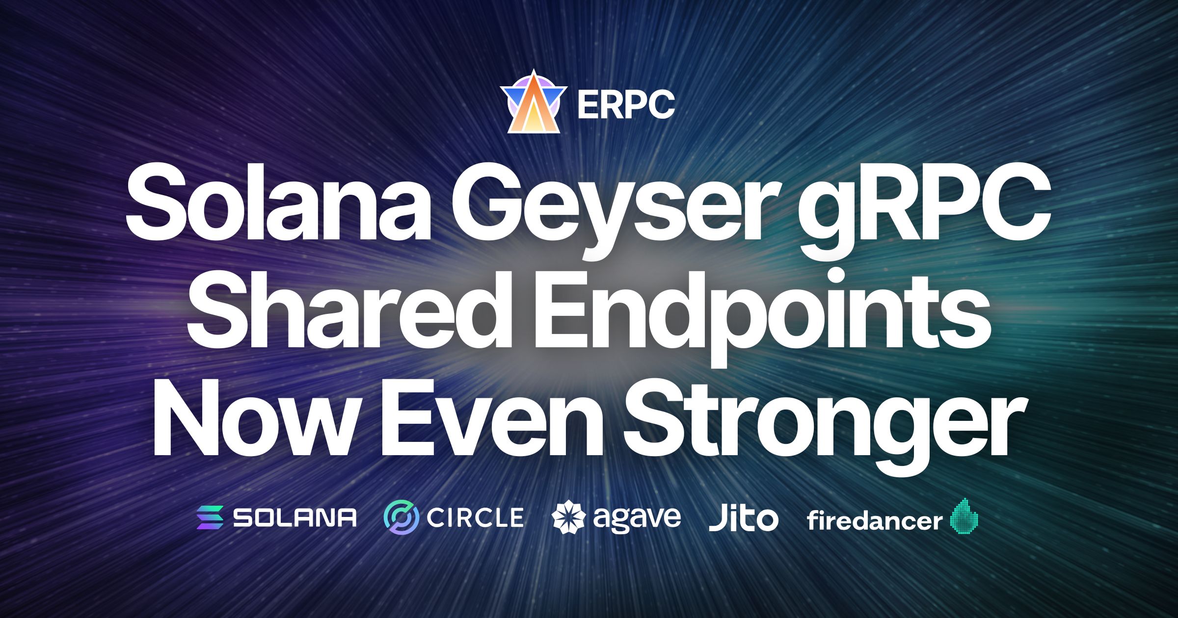 ERPC Adds Highest-Performance Nodes in Frankfurt and Amsterdam for Solana Geyser gRPC Shared Endpoints
