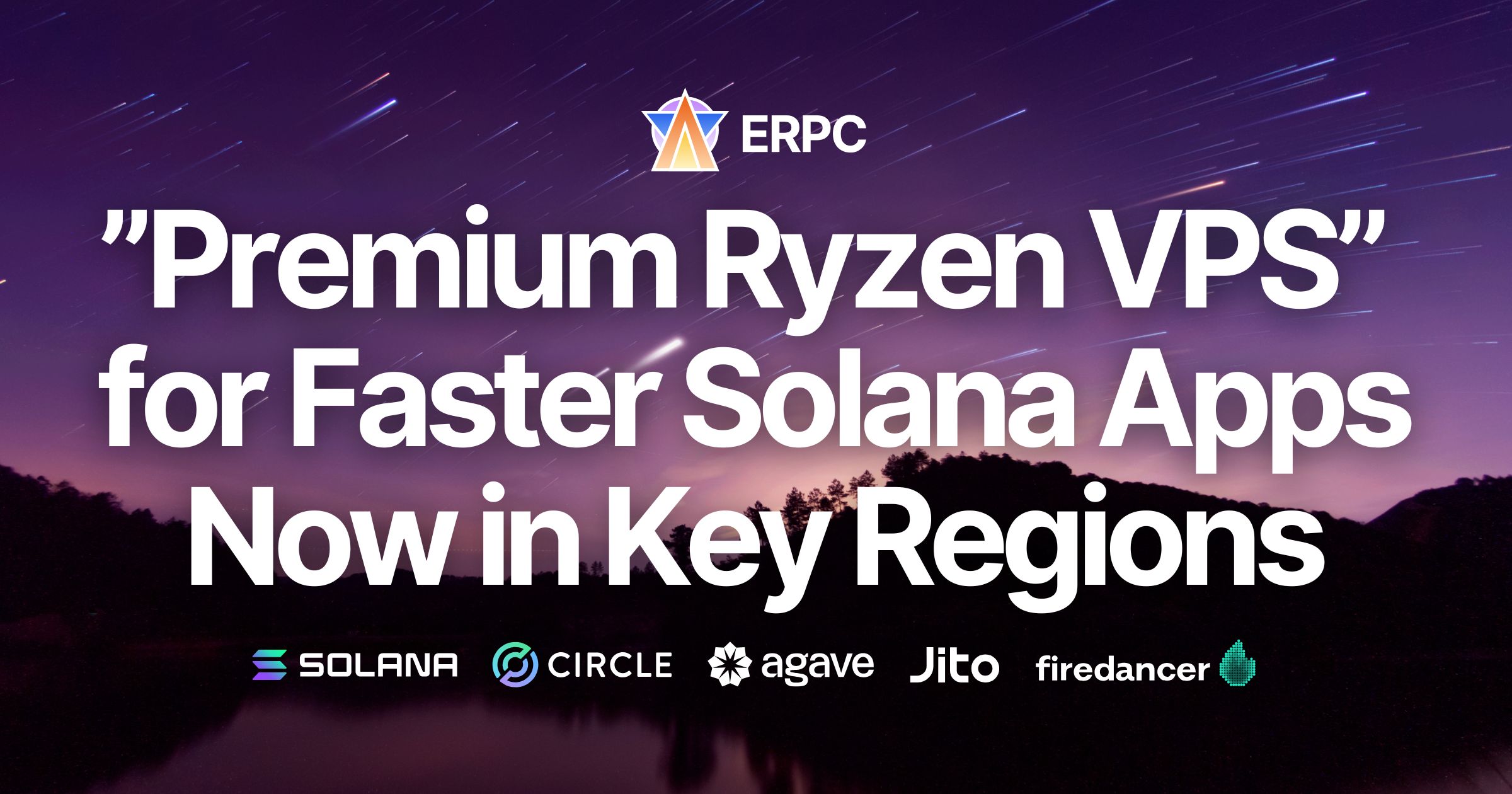 ERPC Launches ”Premium Ryzen VPS” for Solana Apps. Powered by the World’s Fastest 5.7GHz Clock with Maximum Performance Tuning, Now Available Across Key Regions