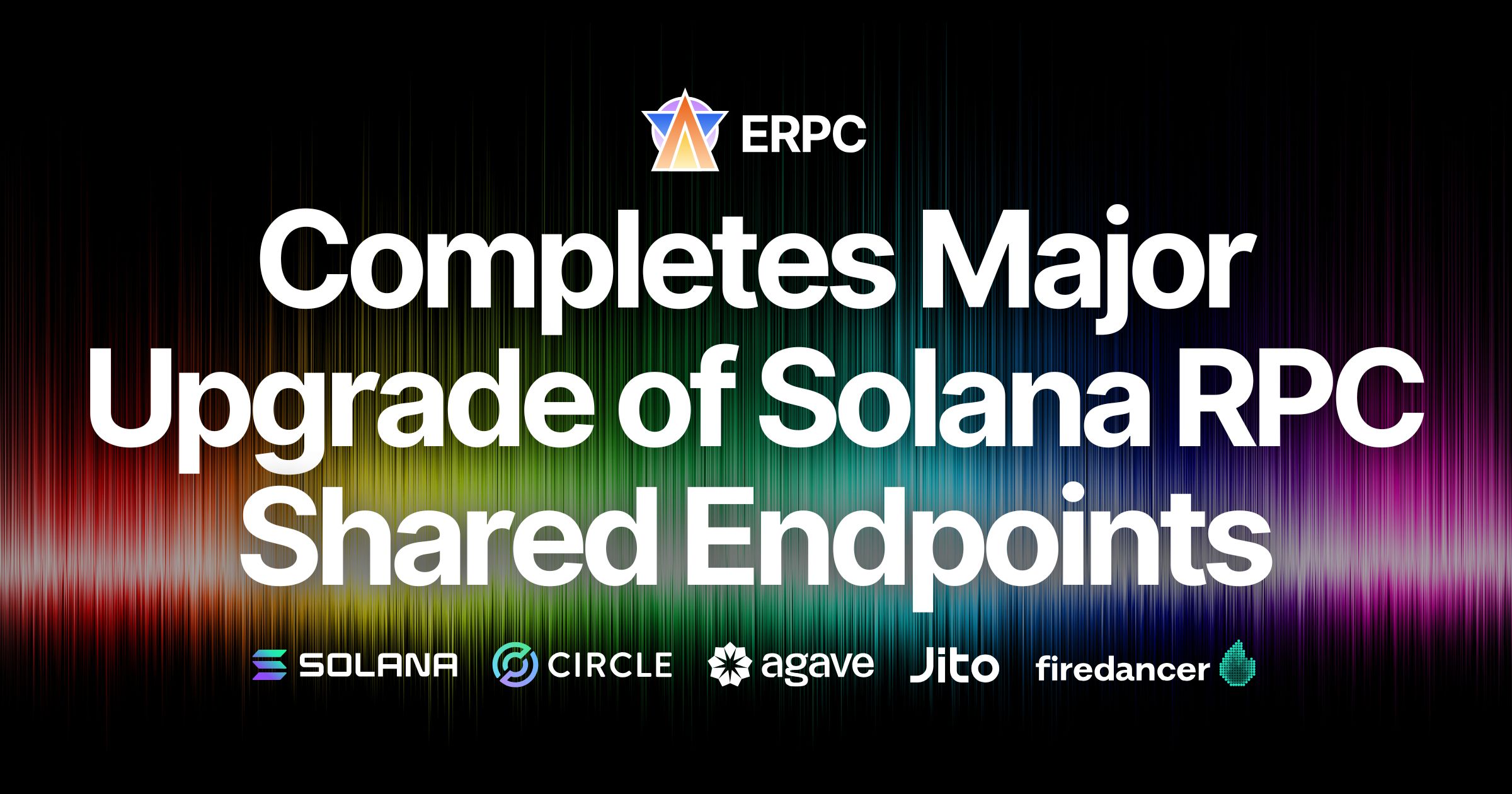 ERPC Completes Major Upgrade of Solana Shared Endpoints — Ping-Based Auto-Routing and Enhanced Security Across All Regions, with Node Expansion in AMS and FRA