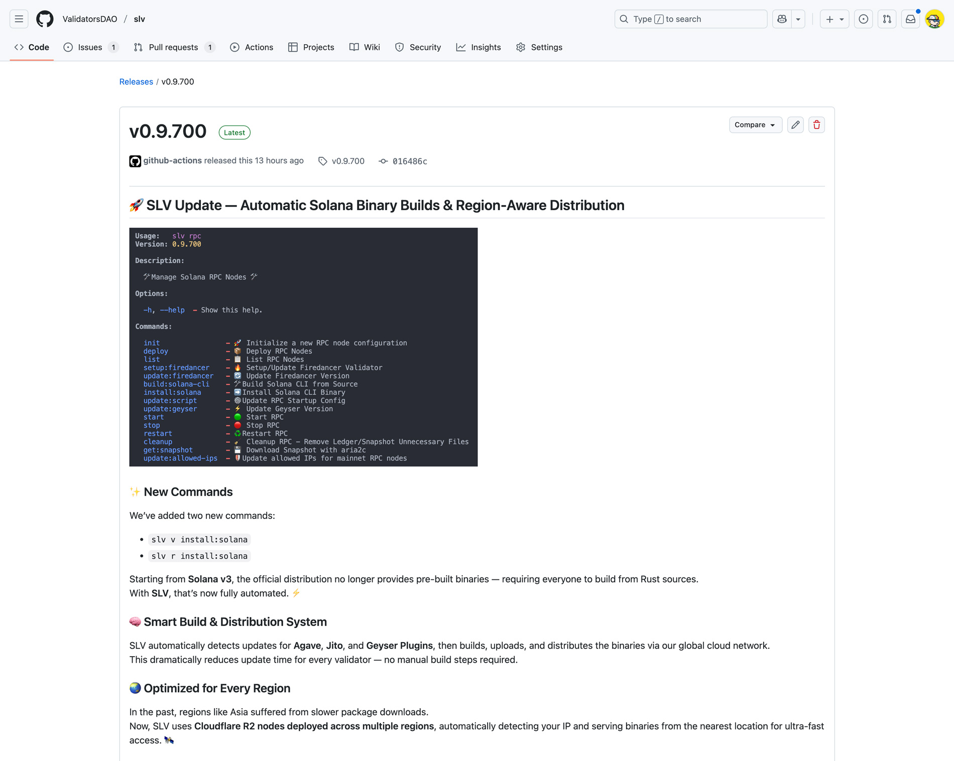 SLV v0.9.700 Update